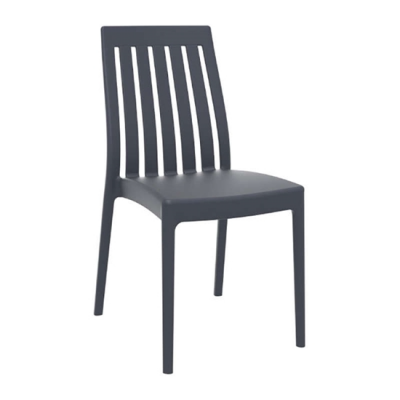 ZGR Καρέκλα Siesta Soho Dark Grey (Σ20) 20.0004
